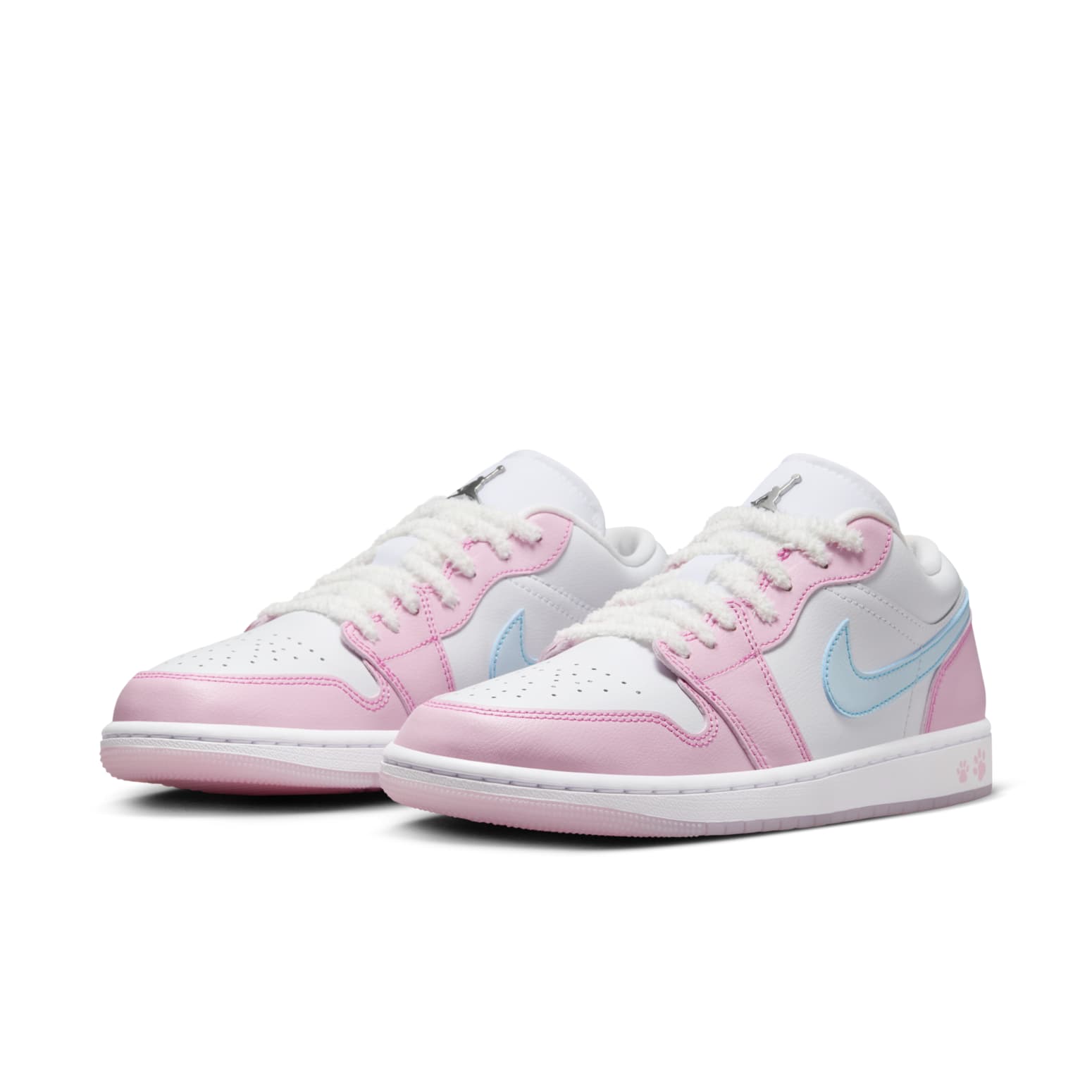 (WMNS) Air Jordan 1 Low SE 'Paw Print Pink Foam' HM3706-141