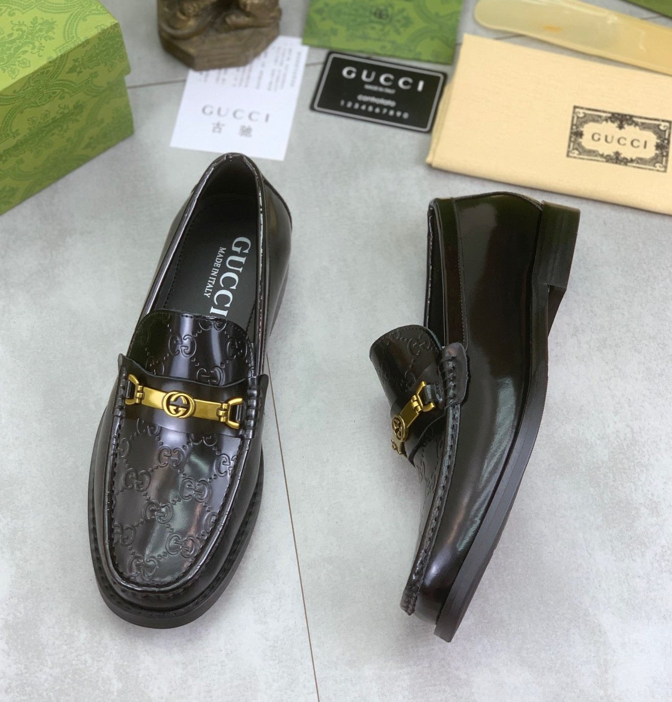 Gucci shoes GG loafer with Horsebit