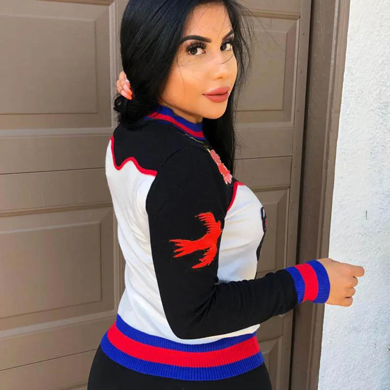Printed Long Sleeves Top