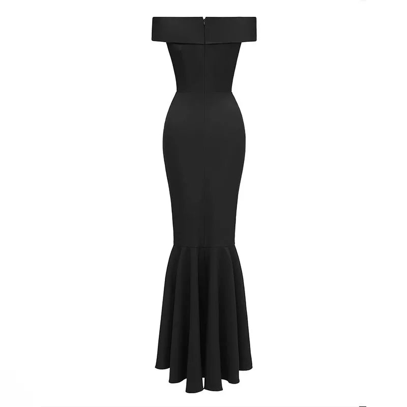 Sweetheart Sexy Off Shoulder Mermaid Evening Dress