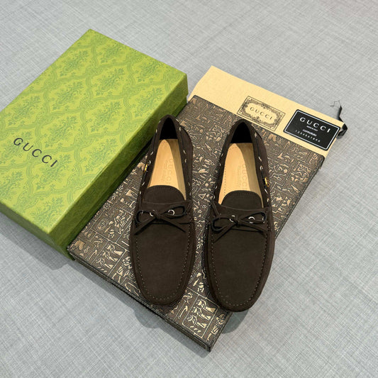 Gucci shoes Driver With interlocking G