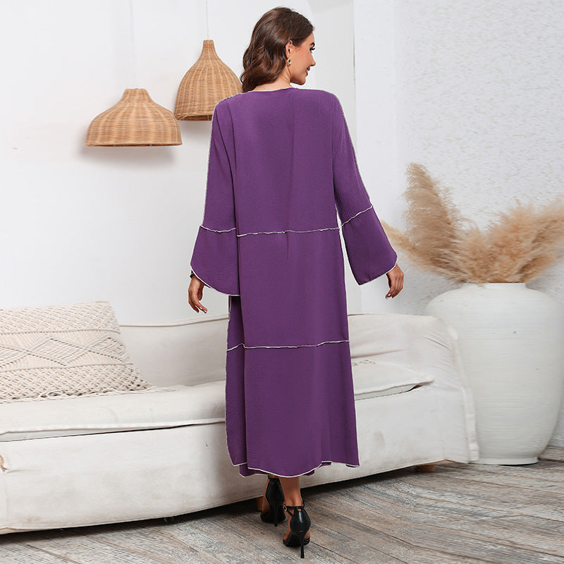 Women Long Sleeve Dress Three-Piece