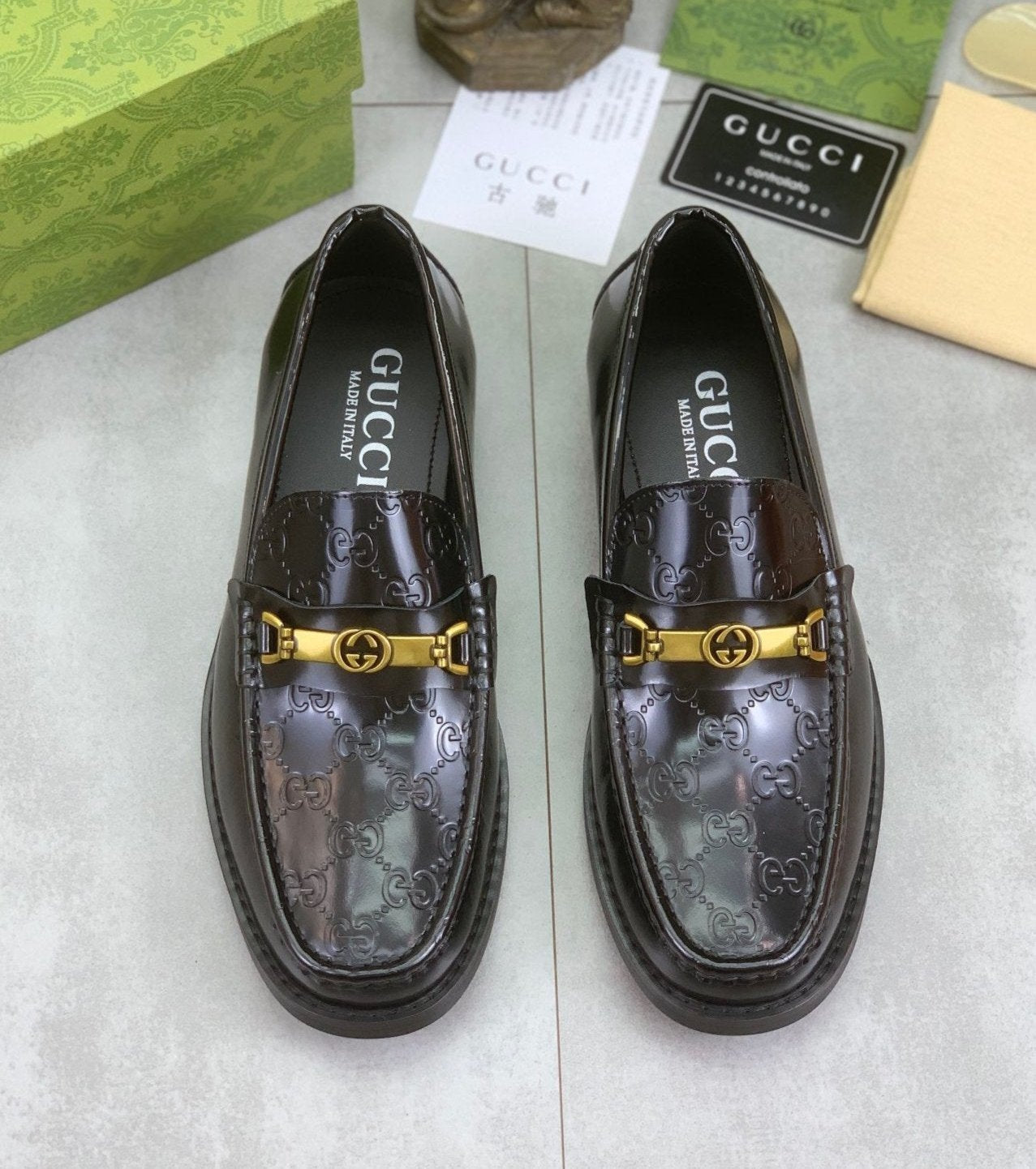 Gucci shoes GG loafer with Horsebit