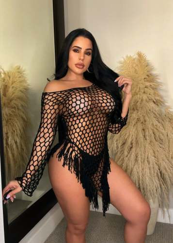 SEXY HAND HOOK TASSEL SEE-THROUGH BEACH DRESS