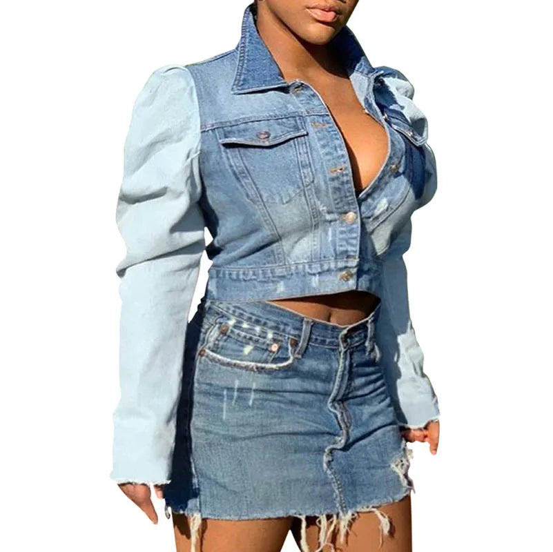 Casual Short Denim Jacket
