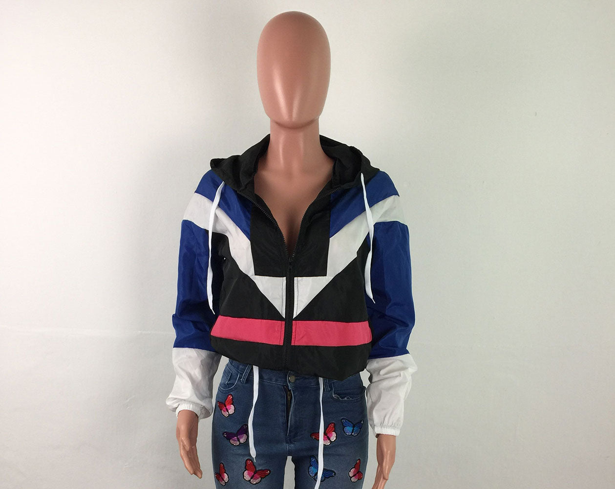 Casual Stitching Sports Windbreaker