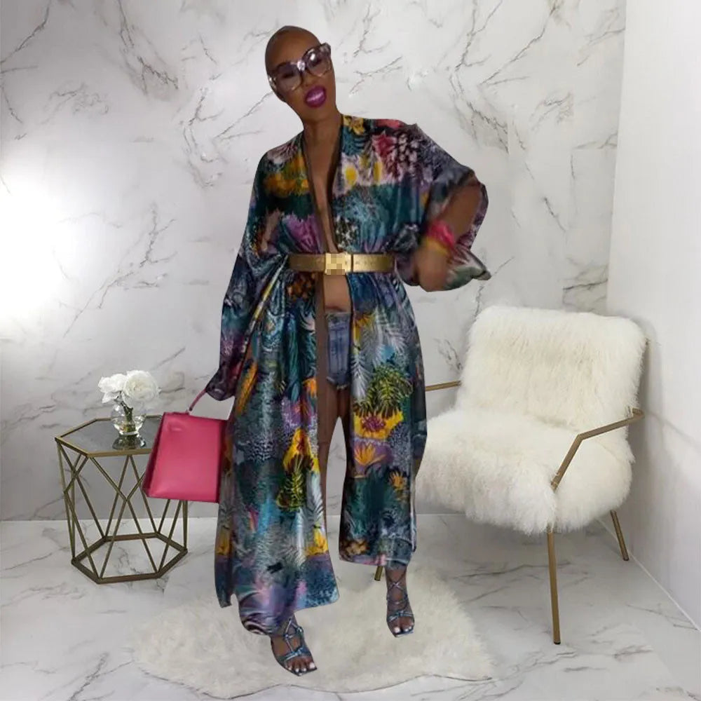 Plus Size Shawl Women Wide Multi Color Floral Elegant Fashion Capes All Season Outfits Beach