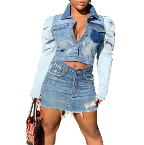 Casual Short Denim Jacket
