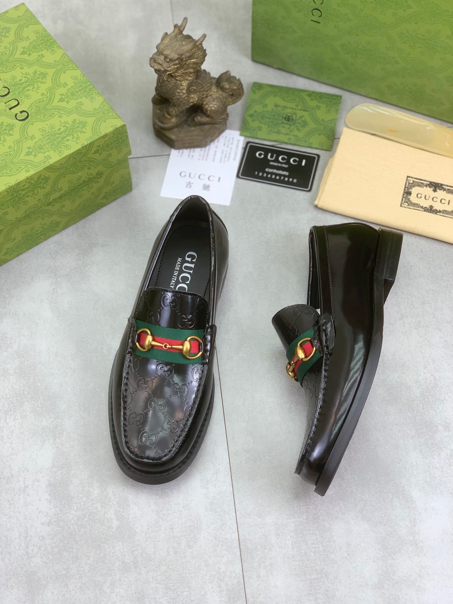 Gucci shoes GG loafer with Horsebit