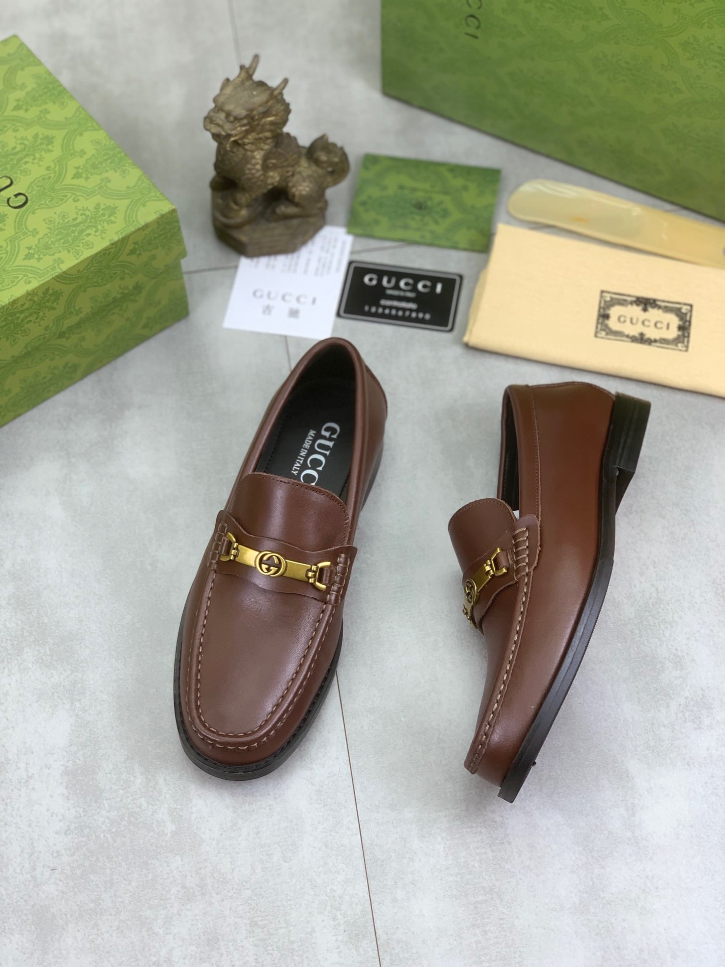 Gucci shoes GG loafer with Horsebit TB970270