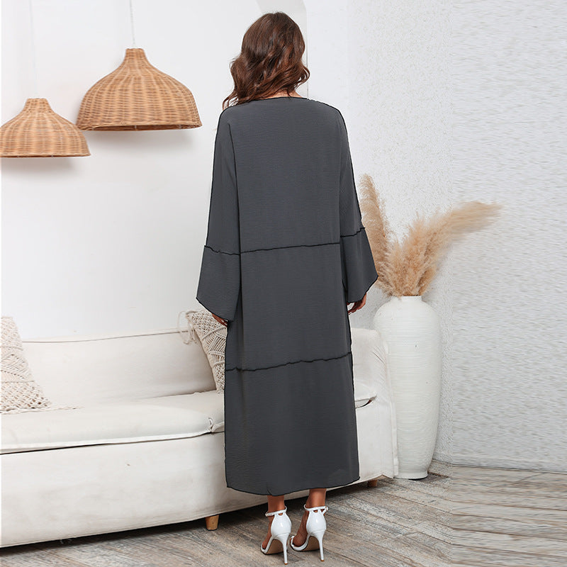 Women Long Sleeve Dress Three-Piece