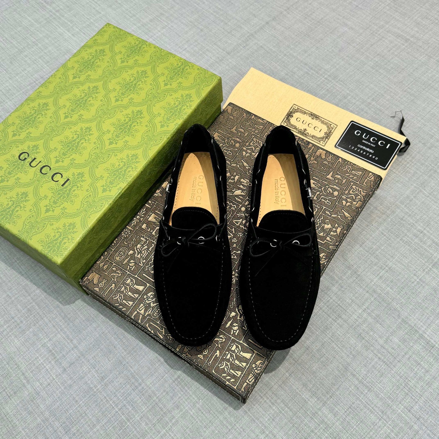 Gucci shoes Driver With interlocking G