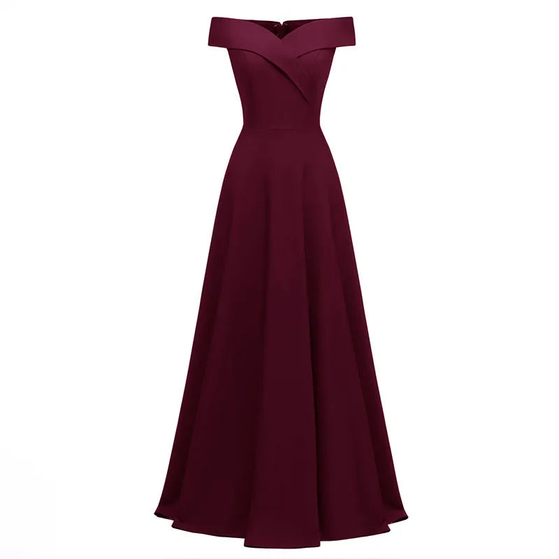 Sweetheart Sexy V Neck Long Evening Dress