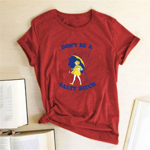 Funny Girls Paw Short Sleeve T-Shirt Top