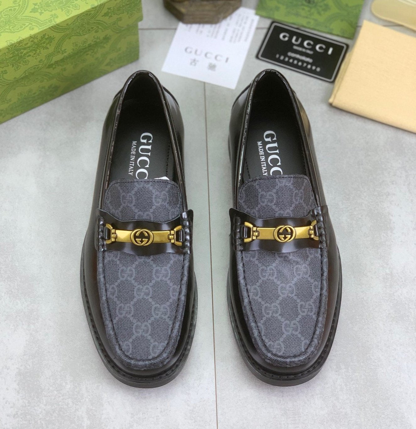 Gucci shoes GG loafer with Horsebit