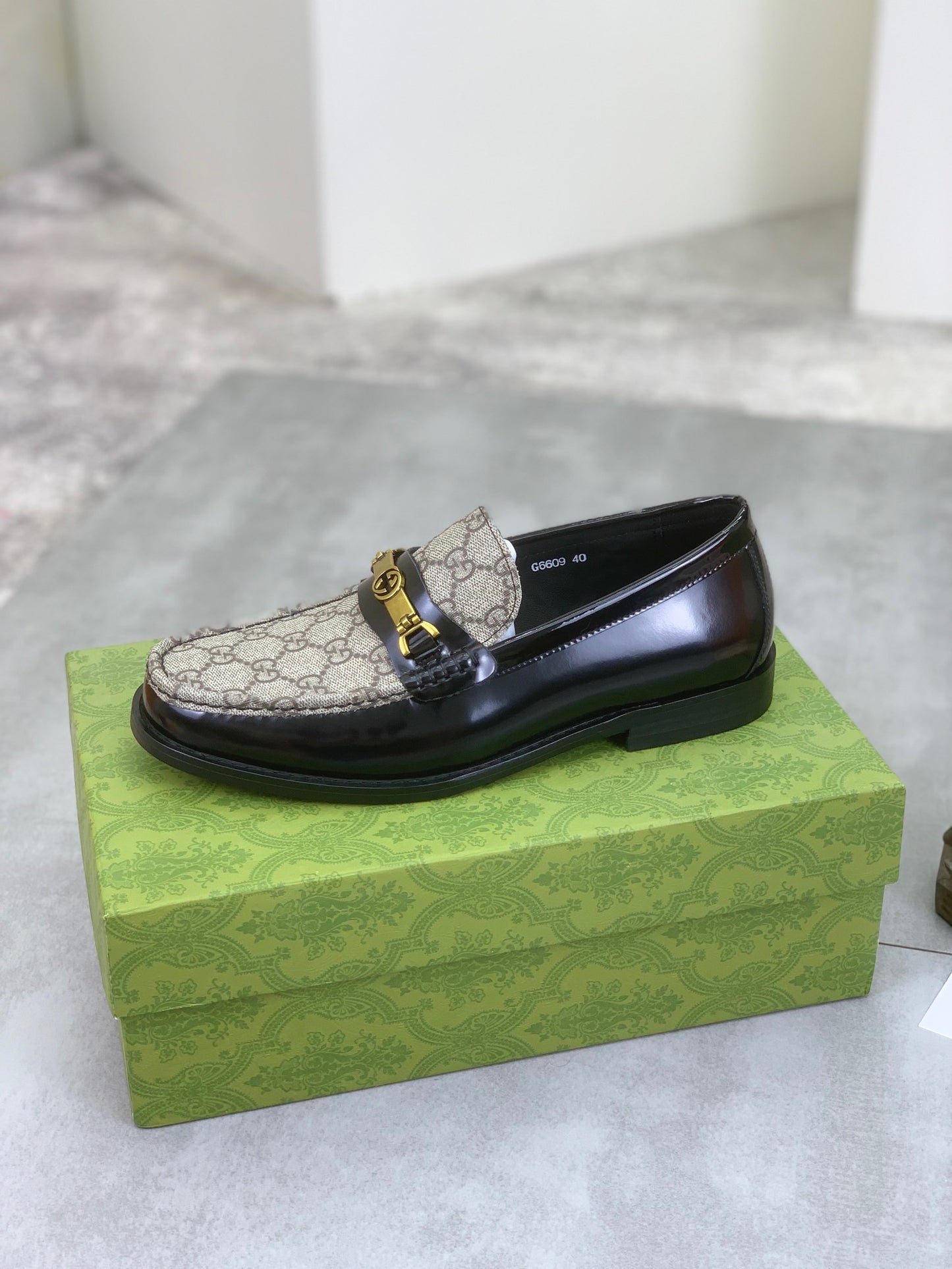 Gucci shoes GG loafer with Horsebit