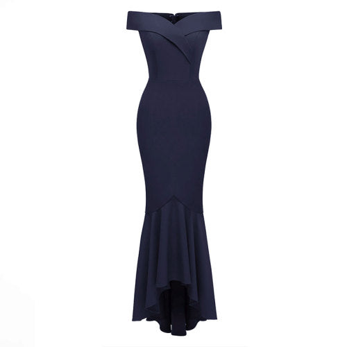 Sweetheart Sexy Off Shoulder Mermaid Evening Dress