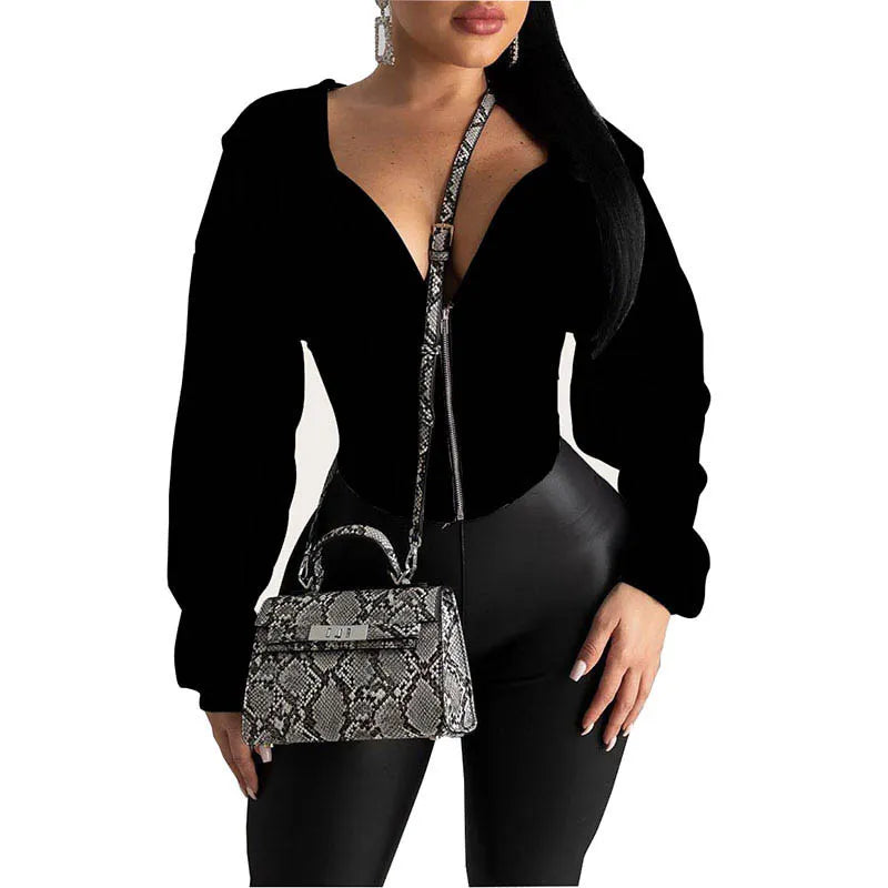 Casual Irregular Hooded Jacket