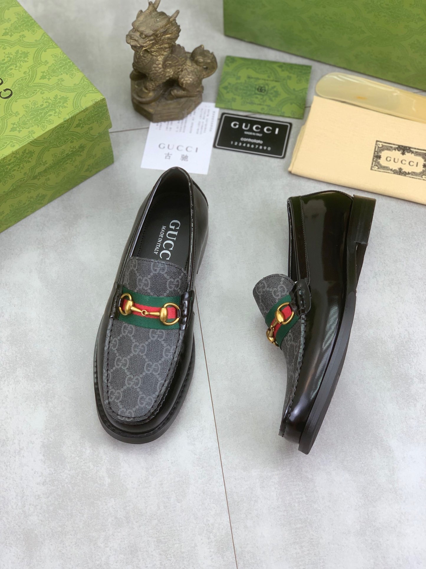 Gucci shoes GG loafer with Horsebit