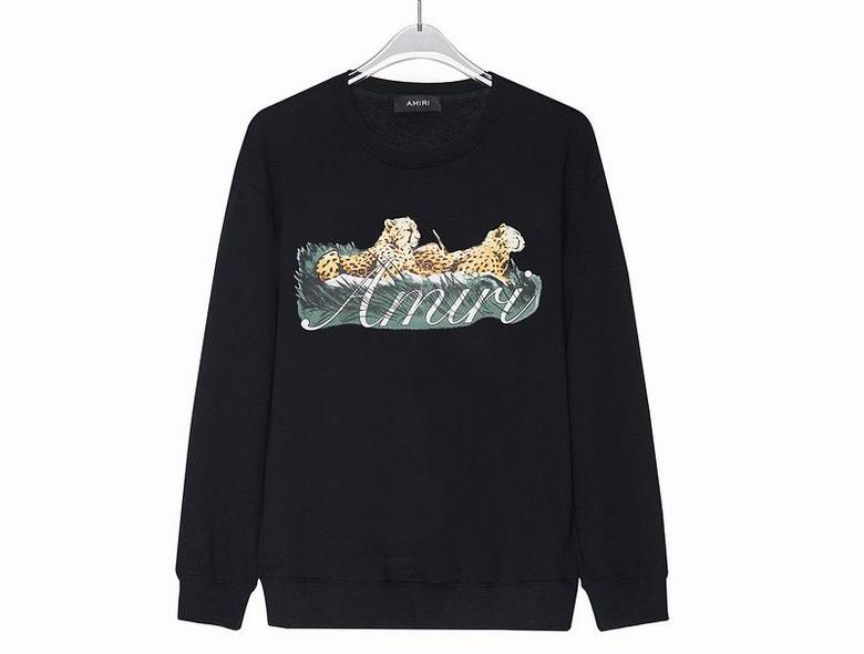 AMIRI Black Cheetah Sweatshirt