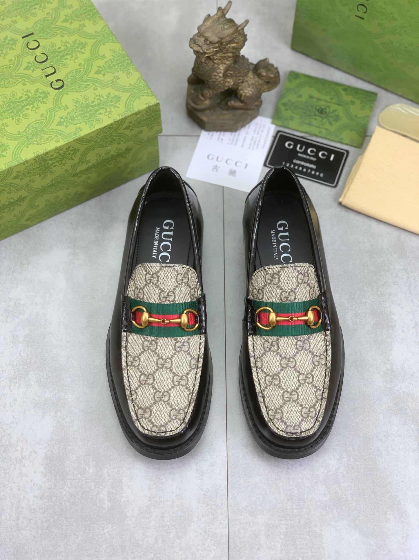 Gucci shoes GG loafer with Horsebit
