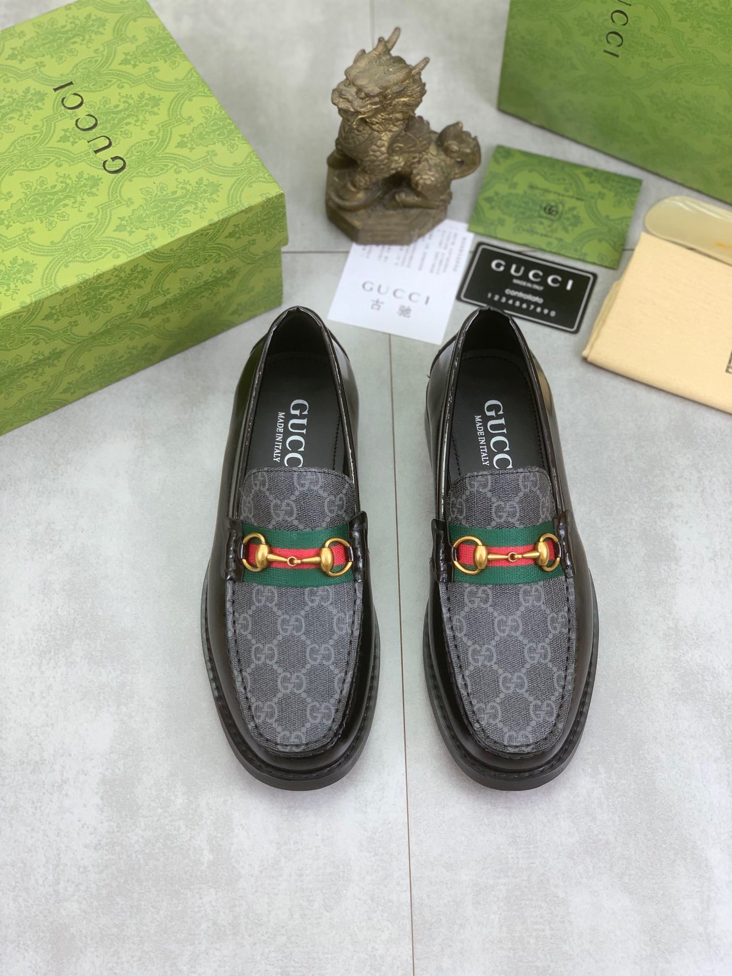 Gucci shoes GG loafer with Horsebit