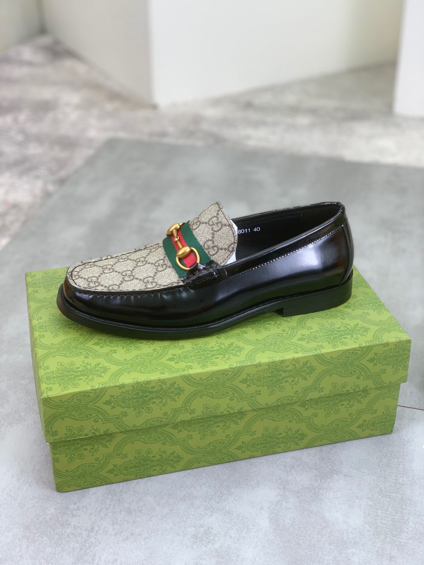 Gucci shoes GG loafer with Horsebit