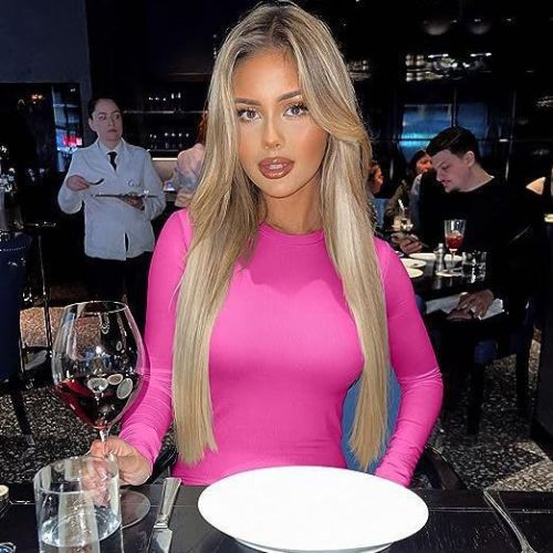 Solid Color Women Blouse Casual Round Neck Long Sleeve Tee