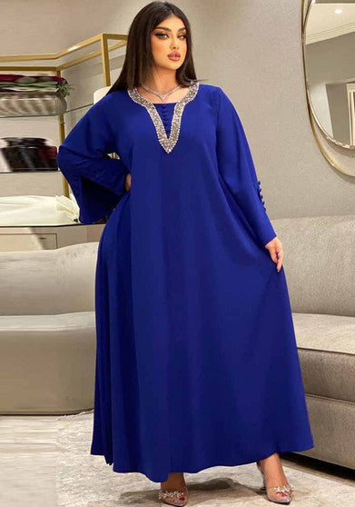 Women's Fashion Plus Size Women's Beaded Dress