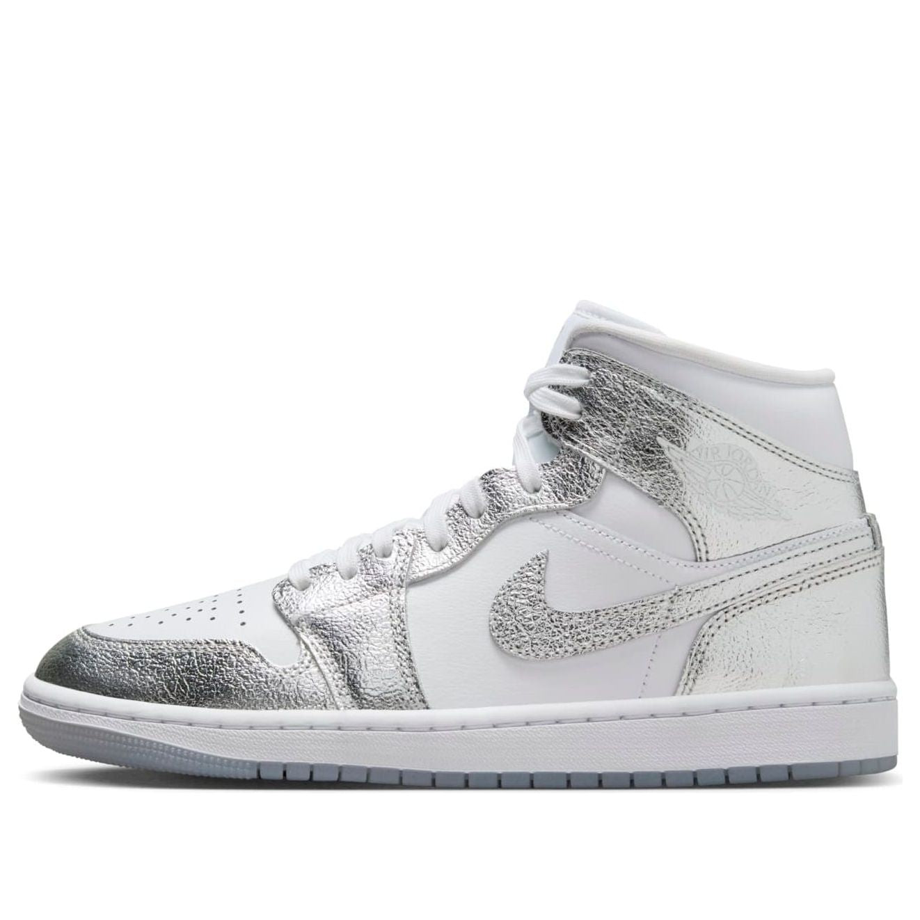 (WMNS) Air Jordan 1 Mid SE 'Metallic Silver' FN5031-100